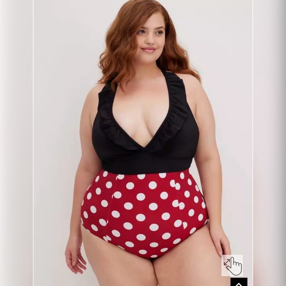 Torrid Minnie Mouse Swimsuit ♥️